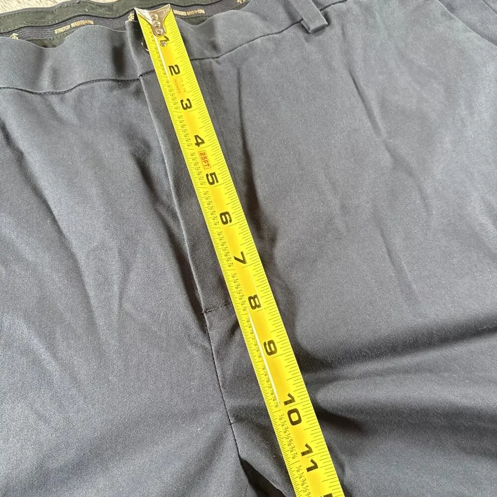 Brooks Brothers‎ Blue Stretch Waistband Chino Slacks Sz 38x30